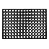 FUSSMATTE AUßEN QUADRO - Schwarz, Textil (60/80cm) - Astra