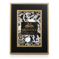 BILDERRAHMEN Adi Schwarz 16.2/1.6/21.2 cm Kunstoff - Schwarz, Kunststoff (1.6/21.2/16.2cm) - Mondex