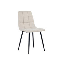 ESSZIMMERSTUHL Ailan Beige 43 cm x 88 cm - Beige, Textil (43/88/56cm) - Klast Home