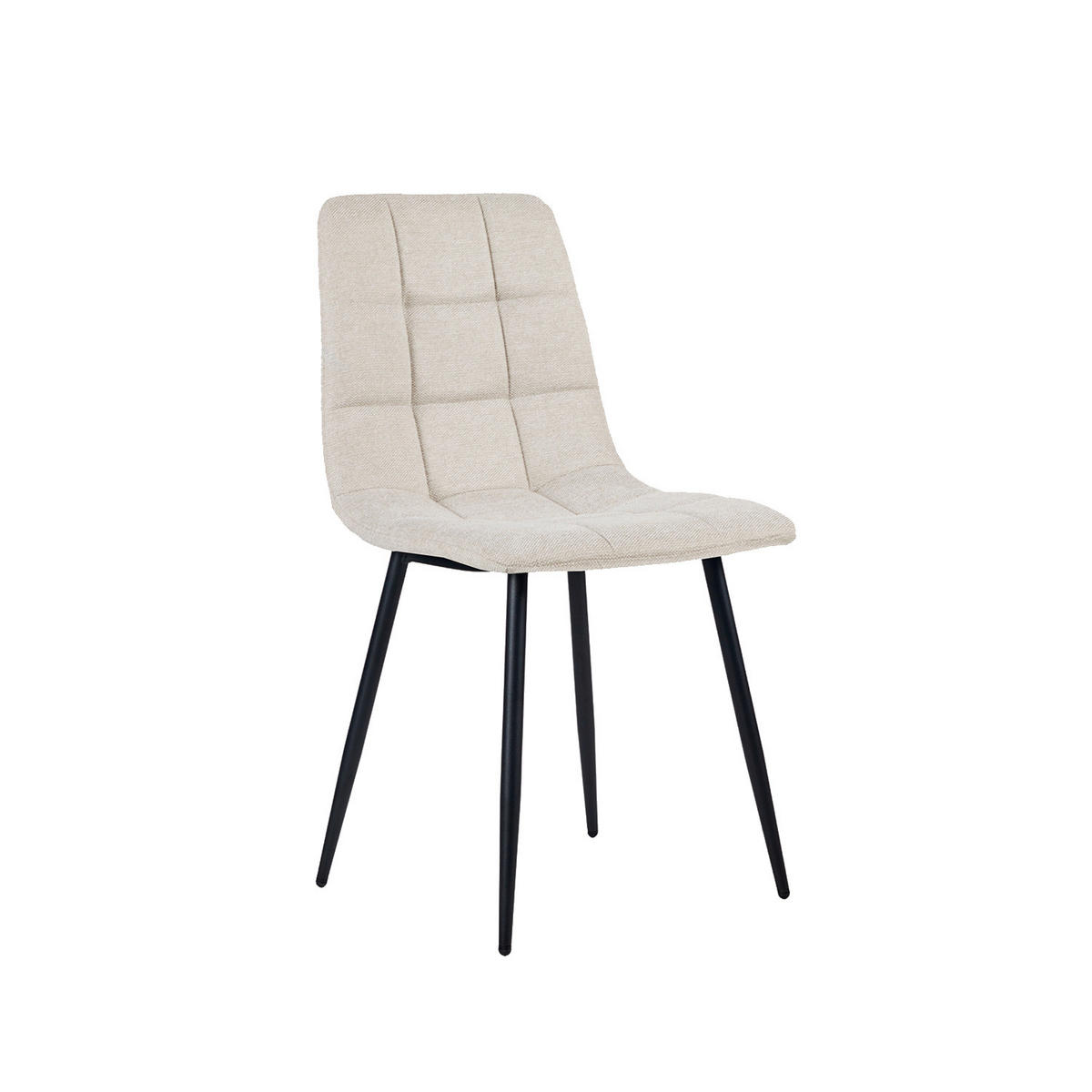 ESSZIMMERSTUHL Ailan Beige 43 cm x 88 cm - Beige, Textil (43/88/56cm) - Klast Home