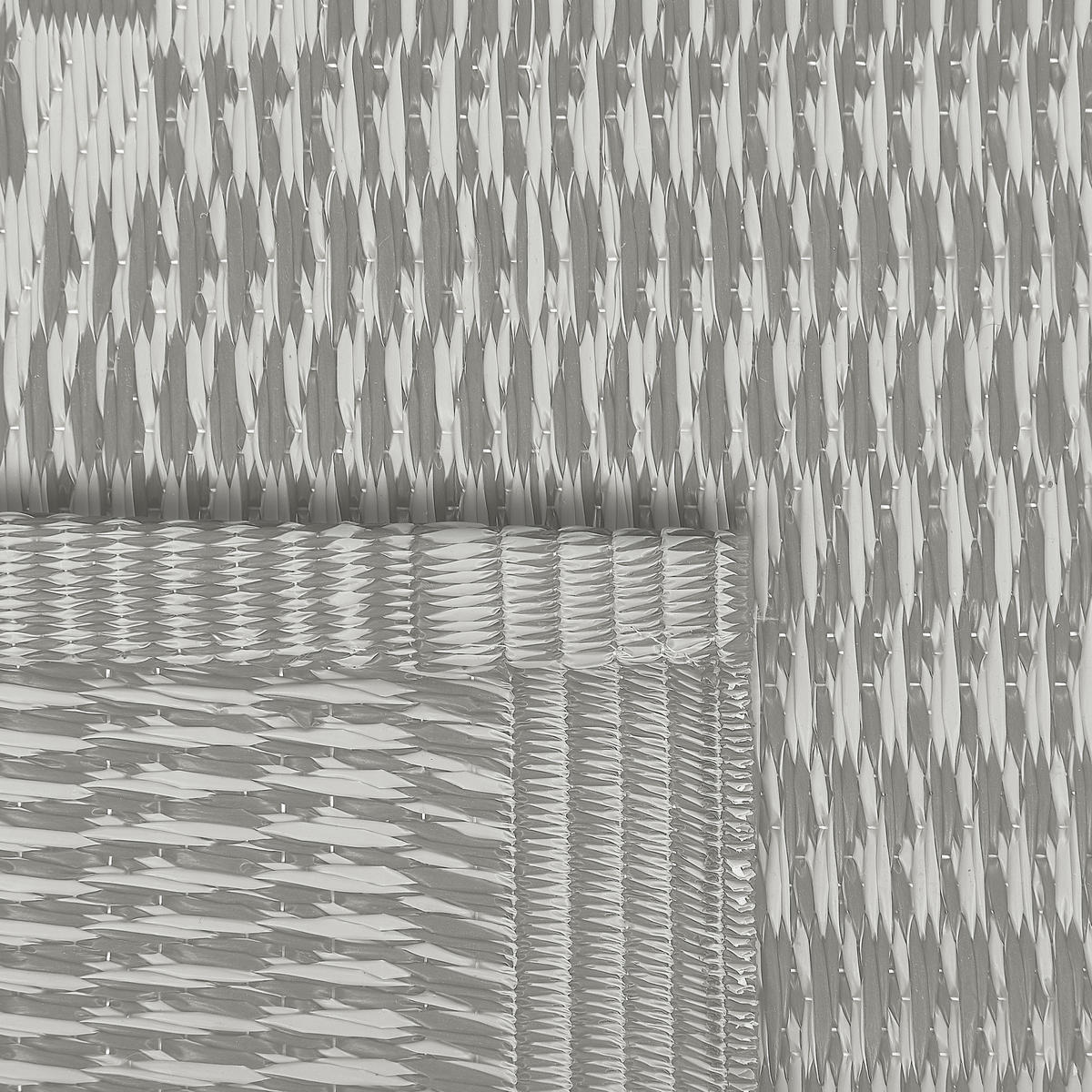 OUTDOOR-TEPPICH Jalna 105/60 cm - Grau, Kunststoff (60/105cm) - Beliani