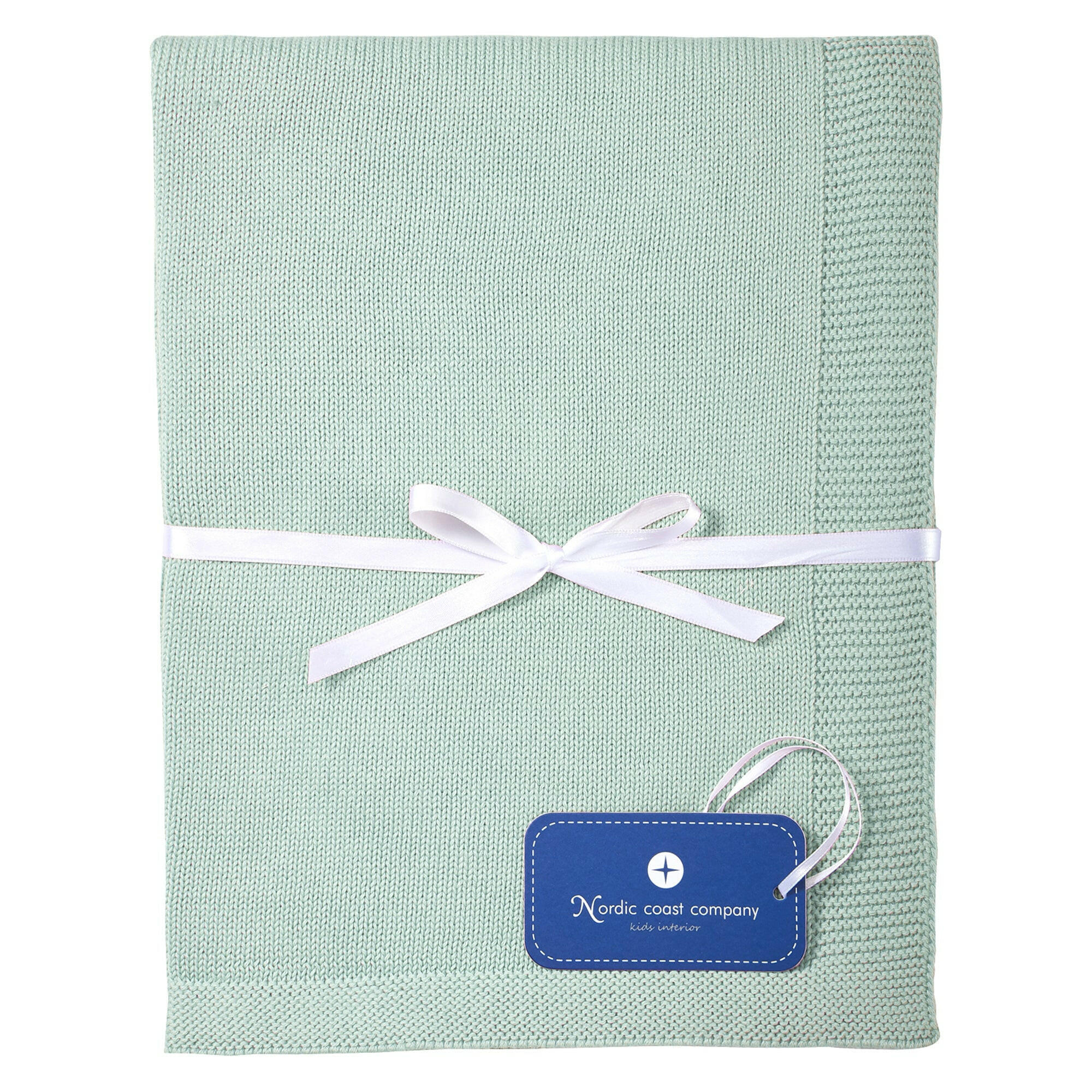 BABYDECKE Wolke Mint - Mintgrün, Textil (70/100cm) - nordic coast company