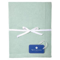 BABYDECKE Wolke Mint - Mintgrün, Textil (70/100cm) - nordic coast company
