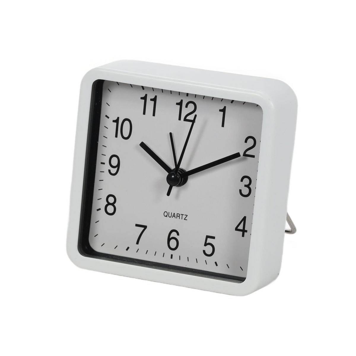 WECKER 8/4/8 cm - Weiß, Kunststoff (4/8/8cm) - Atmosphera Createur d´interieur