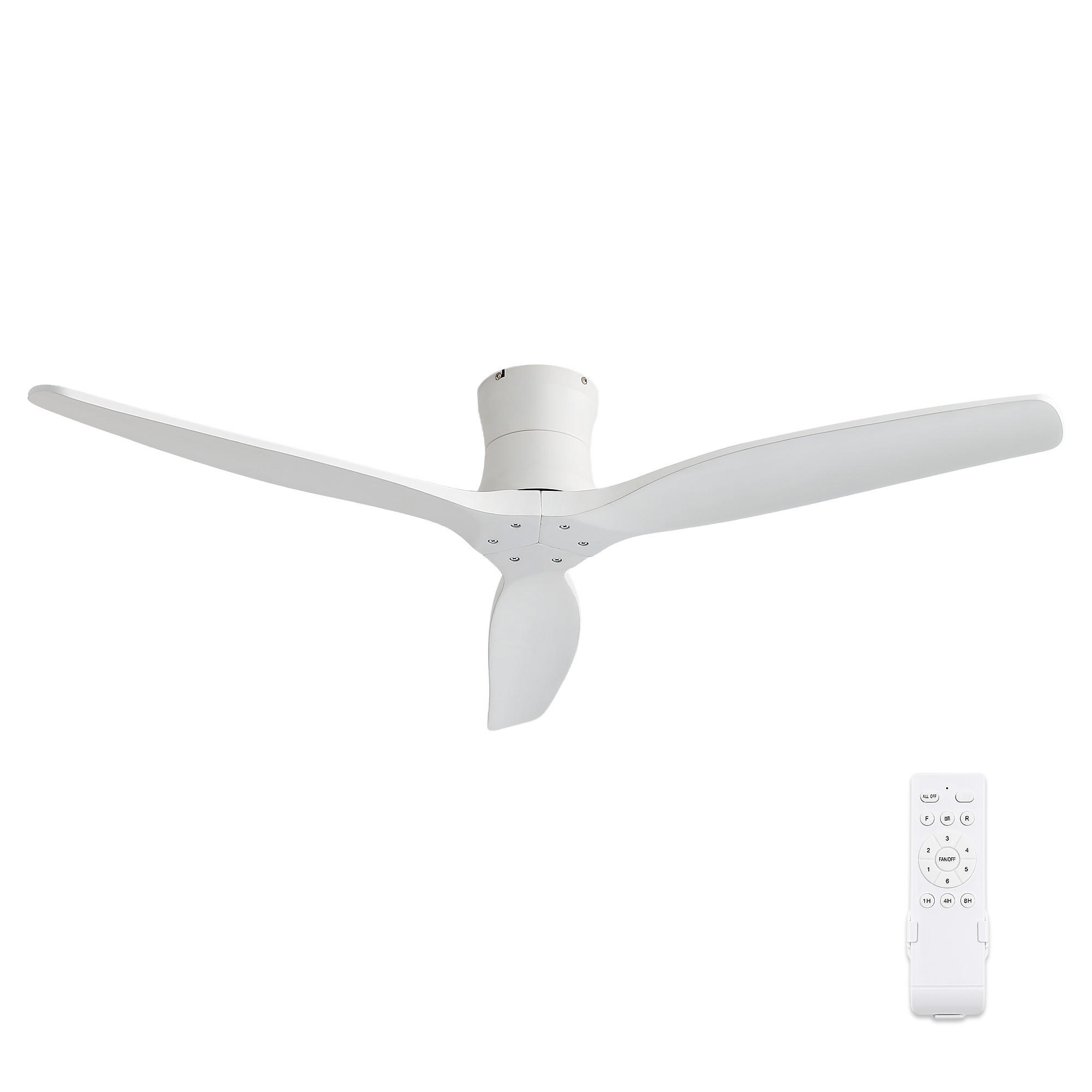 Casiva Deckenventilator Weiß 132.08x28.5x132.08 cm