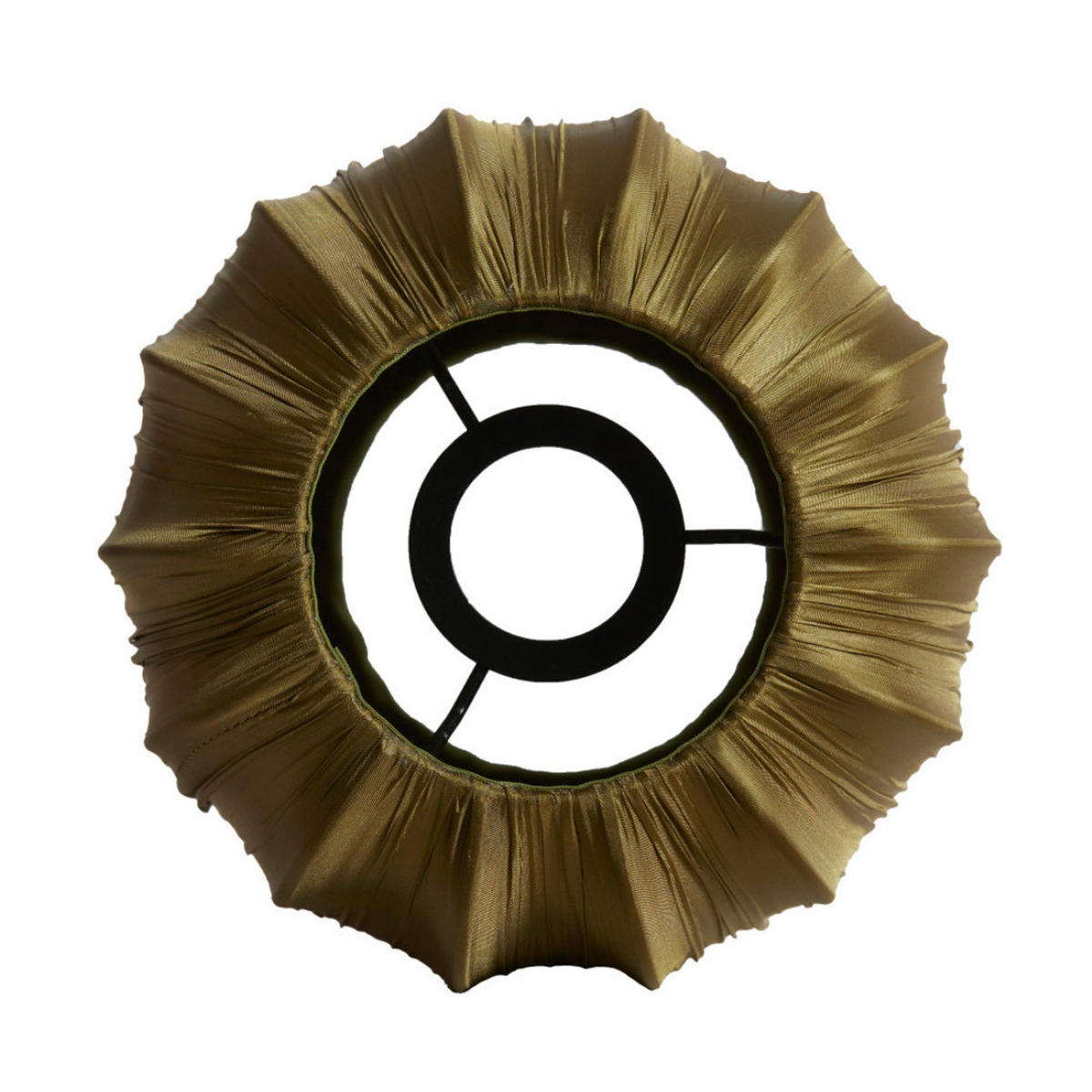 LAMPENSCHIRM Farol Grün 20/20/28 cm - Grün, Textil (20/20/28cm) - Light & Living