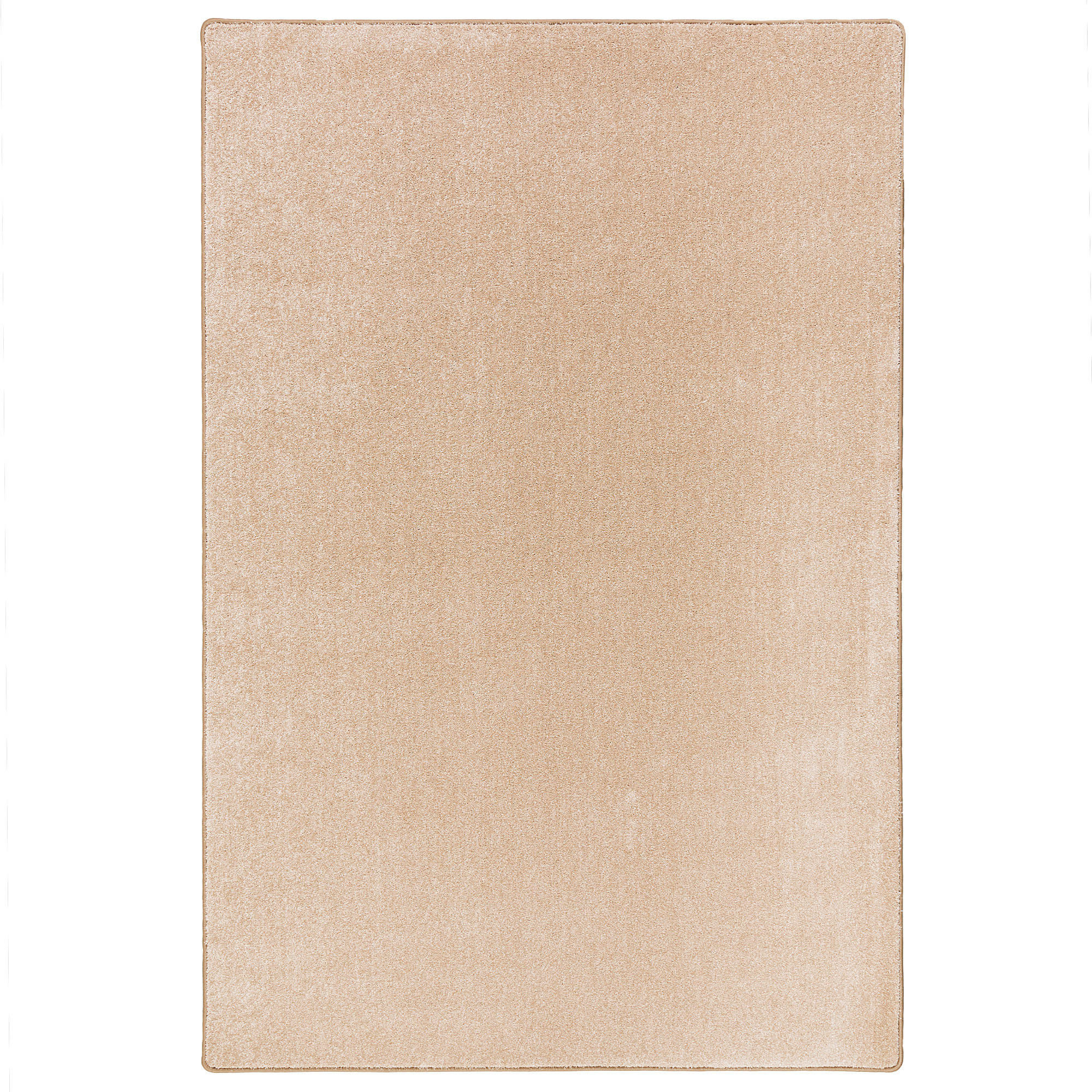 HOCHFLOR VELOURS TEPPICH LUNA - Beige, Textil (100/100cm) - Snapstyle