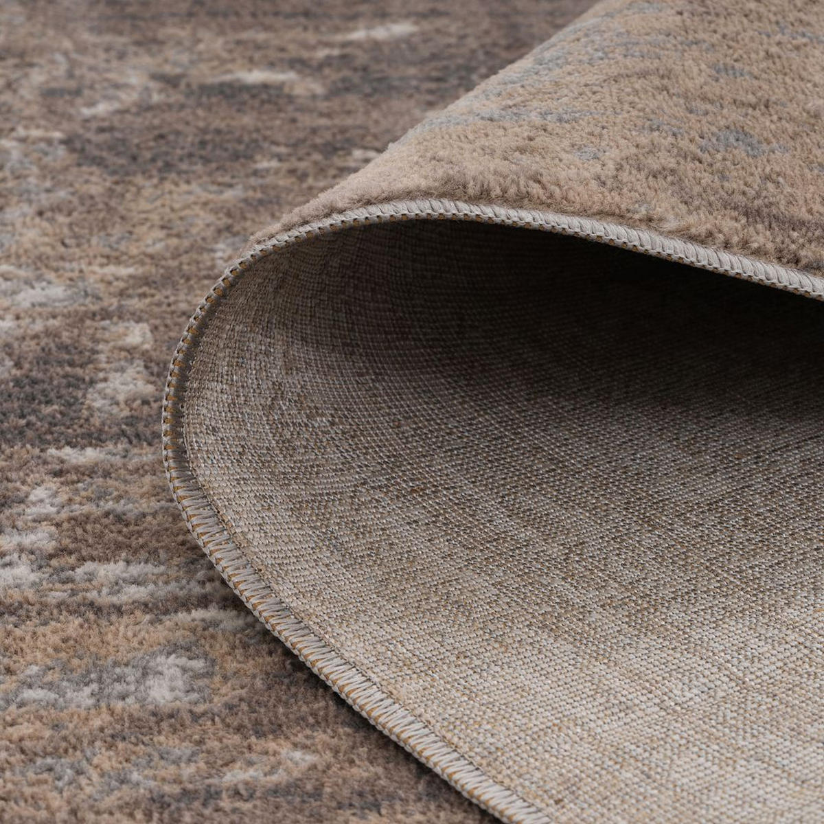 WEBTEPPICH Keslie Beige - Beige, Textil (60/240cm) - Kukoon Rugs