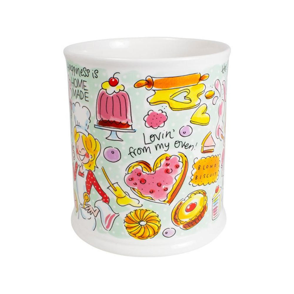 KOCHLÖFFELTOPF Backen in Bunt - 22,5cm - Multicolor, Keramik (16/18.2/16cm) - Blond Amsterdam