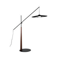 STEHLAMPE Belle Schwarz - Schwarz, Metall (180/65/200cm) - Zuiver