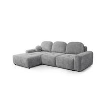 ECKSOFA Argos In Vibe - Grau, Holzwerkstoff/Textil (170/267cm) - Fun Möbel
