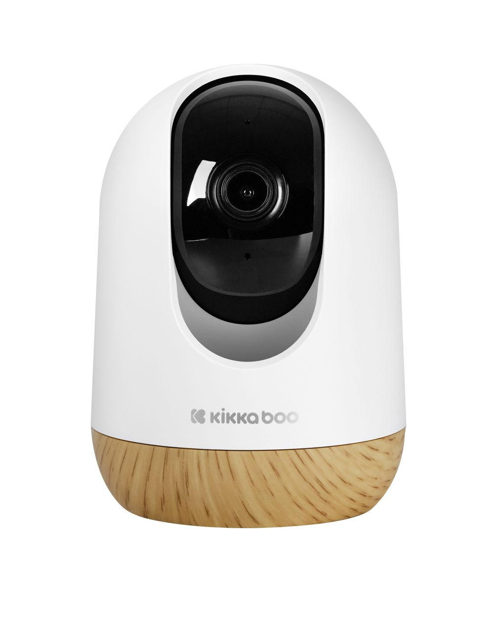 BABYPHONE Ethan weiß braun WLAN Verbindung, Nachtsicht, Bewegungserkennung - Braun, Kunststoff - Kikka boo