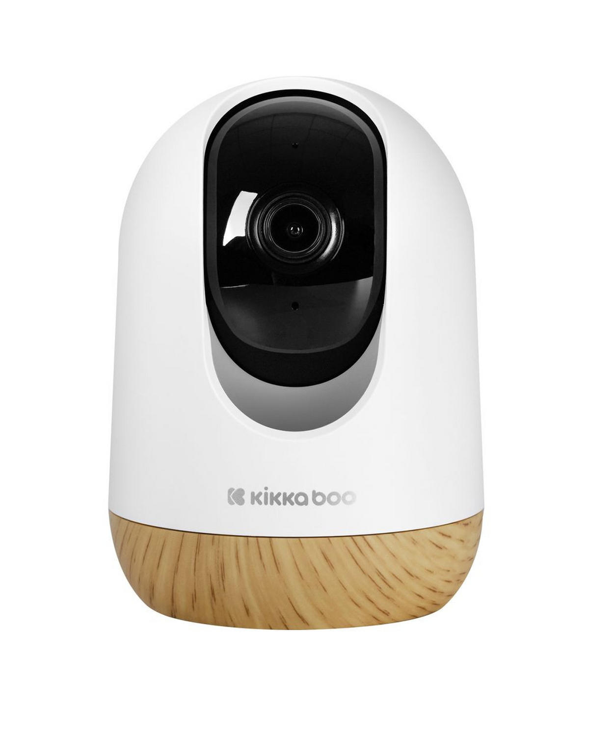 BABYPHONE Ethan weiß braun WLAN Verbindung, Nachtsicht, Bewegungserkennung - Braun, Kunststoff - Kikka boo