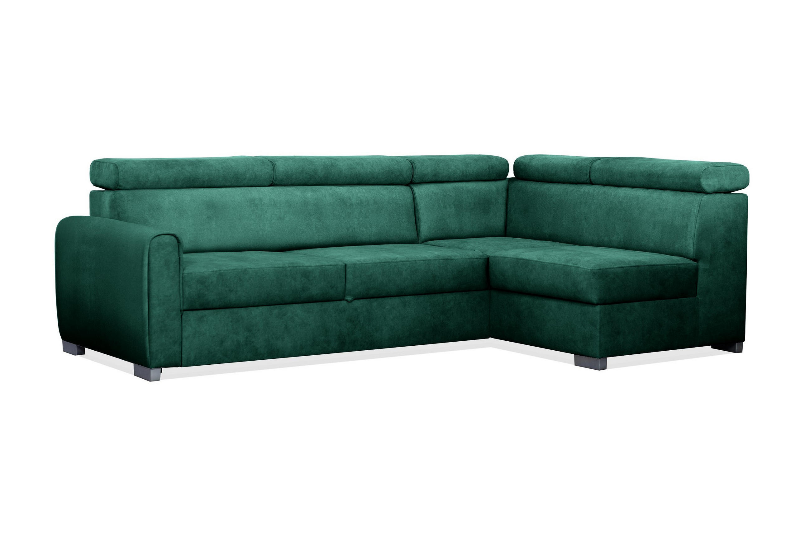 Bettso Ecksofa Grün 253x156 cm