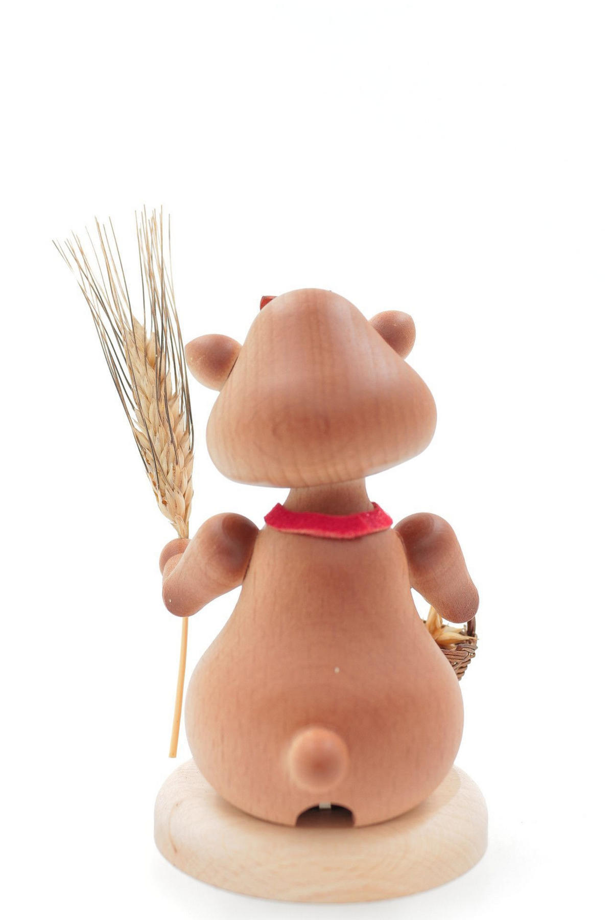 RAUCHFIGUR Hamster Frau Urhamster - Multicolor, Holz (8/13/0.1cm)