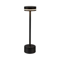 STOLNÍ lampa Aberils LED 8/8/31,5 cm - černá, kov (8/8/31.5cm) - Nettlife