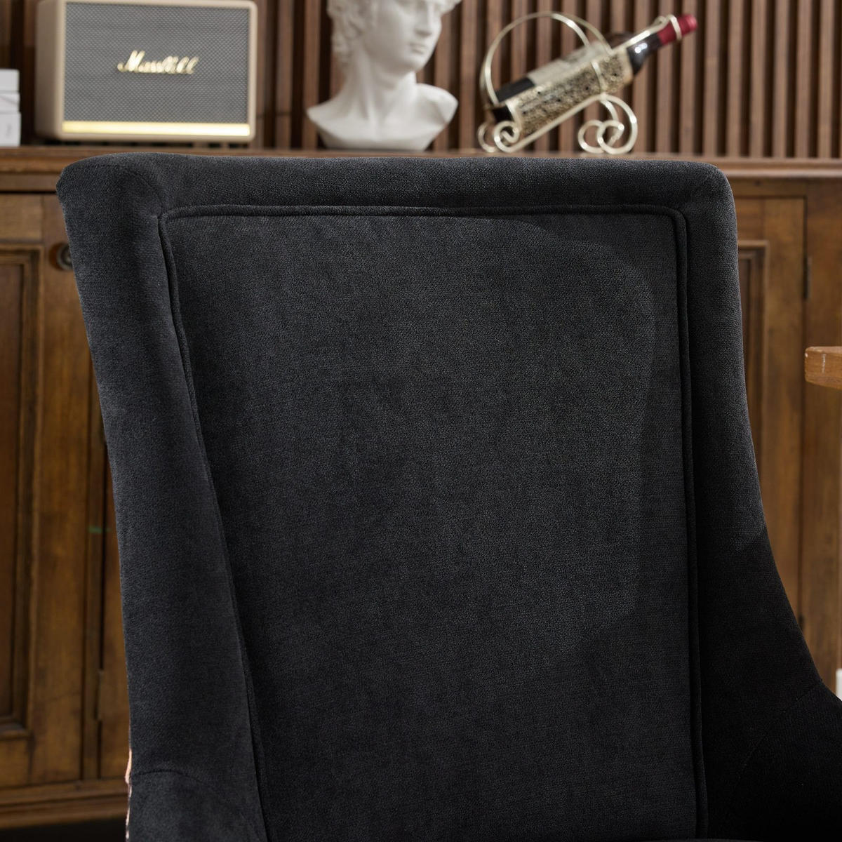 ESSZIMMERSTUHL 2er-Set mit Stoffbezug, Leopardenmuster - Multicolor, Textil (61/92.5/55cm)