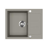 SPÜLBECKEN Rom Beton 62 x 50 cm - Grau, Keramik (62/20/50cm) - Bergstroem