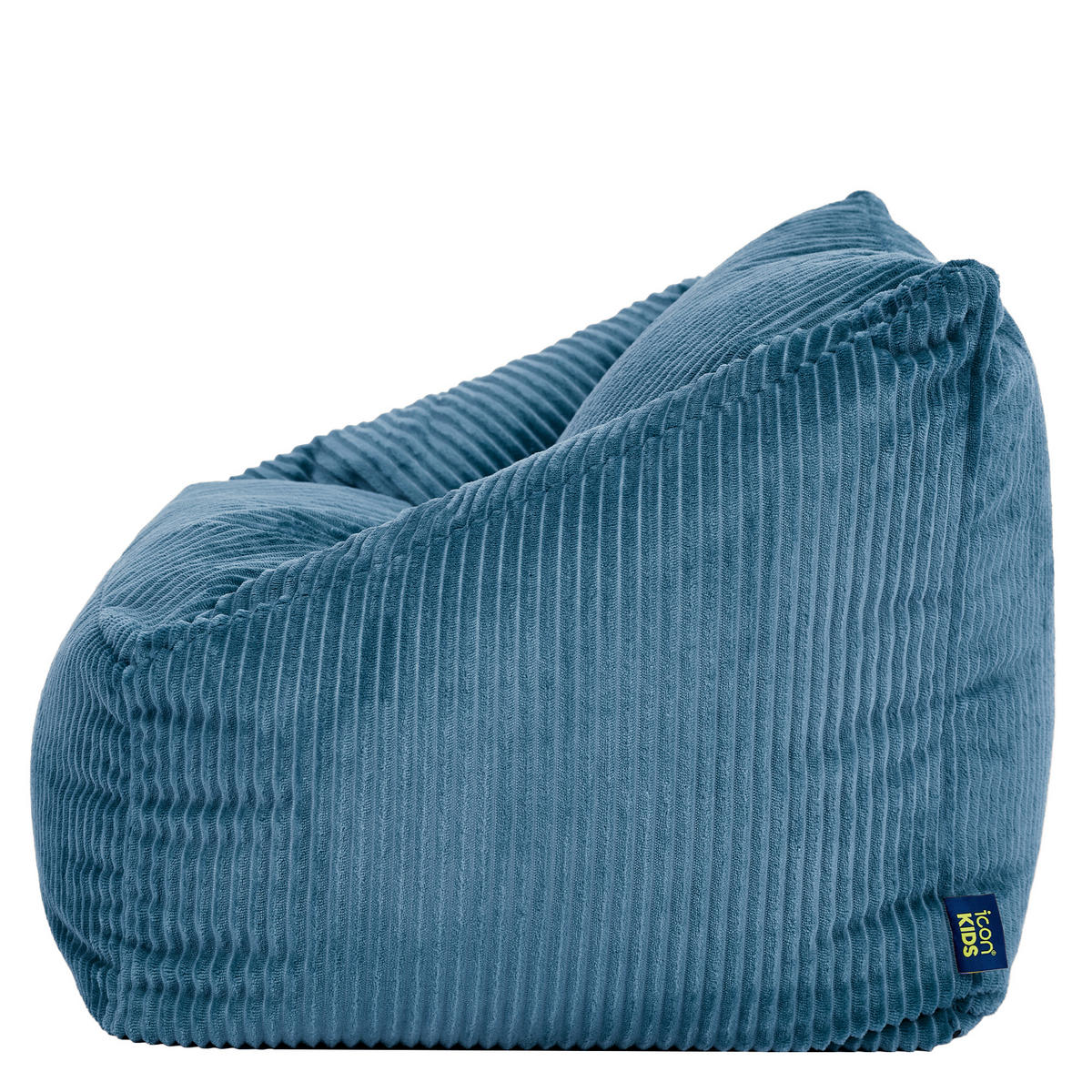 SITZSACK Sessel Flauschig für Kinder - Blau, Textil (55/44/55cm) - icon