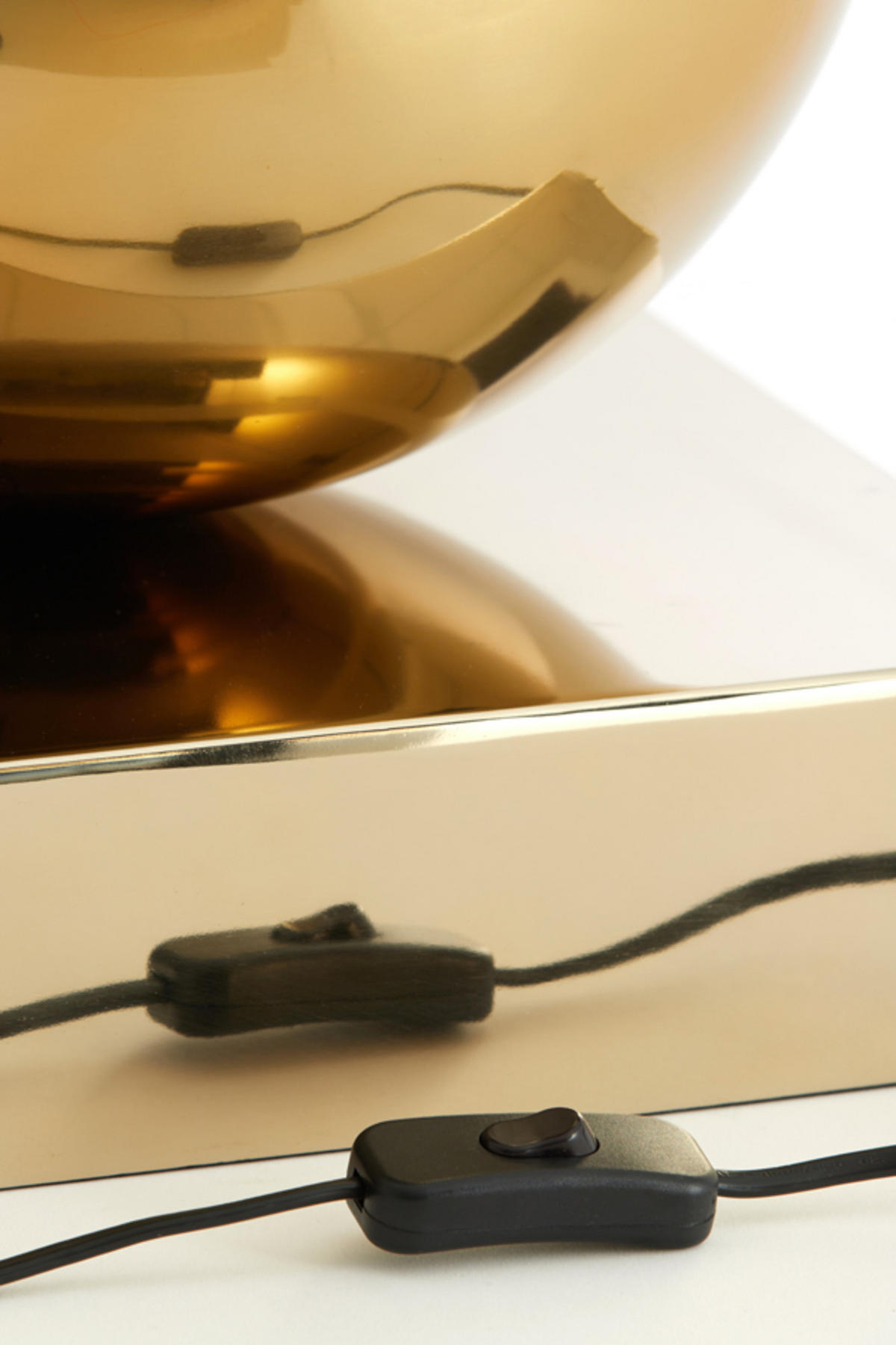 LAMPENFUSS Lovis Gold Ø32/77 cm - Goldfarben, Metall (32/32/77cm) - Light & Living