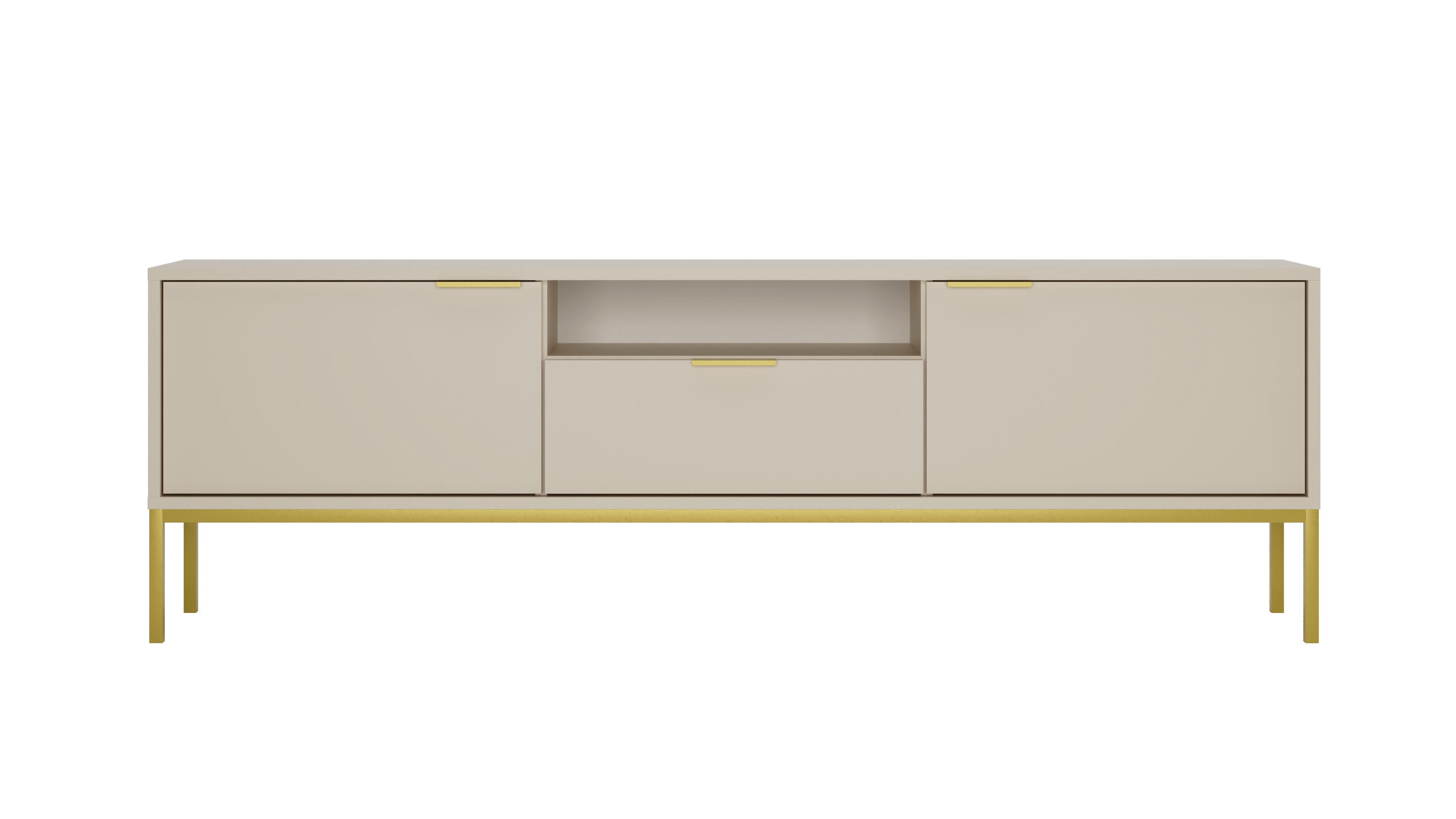 LOWBOARD Austin II 33/56,4/175 cm - Beige, Holzwerkstoff (33/56/175cm) - Kocot Kids