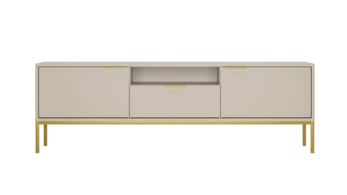 LOWBOARD Austin II 33/56,4/175 cm - Beige, Holzwerkstoff (33/56/175cm) - Kocot Kids