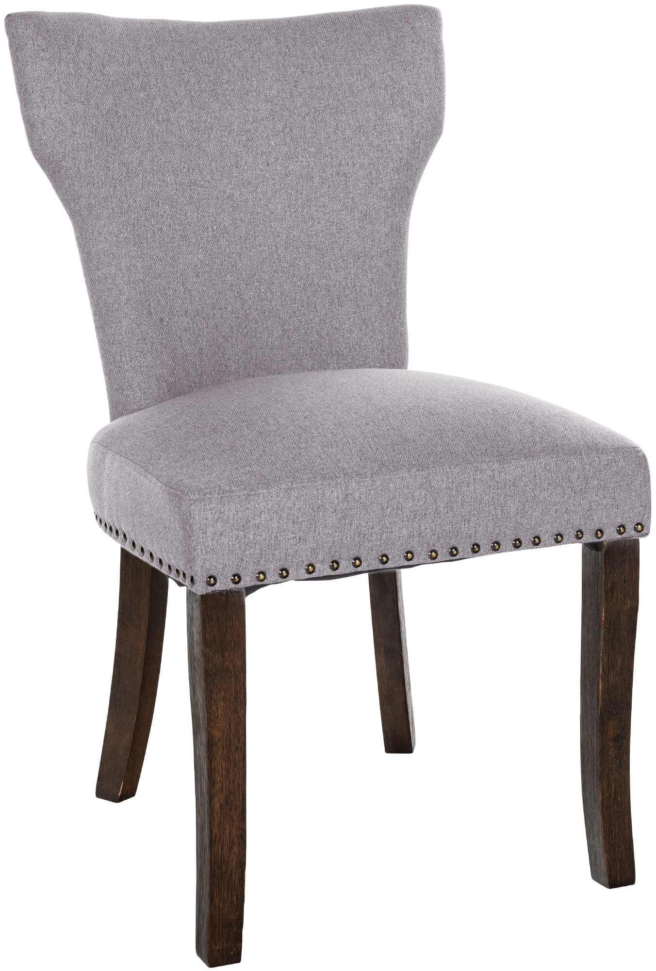 WOHNZIMMERSTUHL Stoff grau - Grau, Holz/Textil (52/90/59cm) - CLP