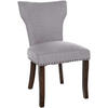 WOHNZIMMERSTUHL Stoff grau - Grau, Holz/Textil (52/90/59cm) - CLP