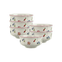 DESSERTSCHALEN Petite Fleur weiß ø 11,7 cm 6er Set - Weiß, Keramik (11.7cm) - Villeroy & Boch