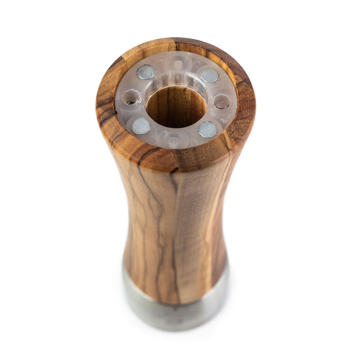 SALZMÜHLE Daman 21cm Olivenholz Stahlmahlwerk - Braun, Holz (6.5/21/6.5cm) - PEUGEOT