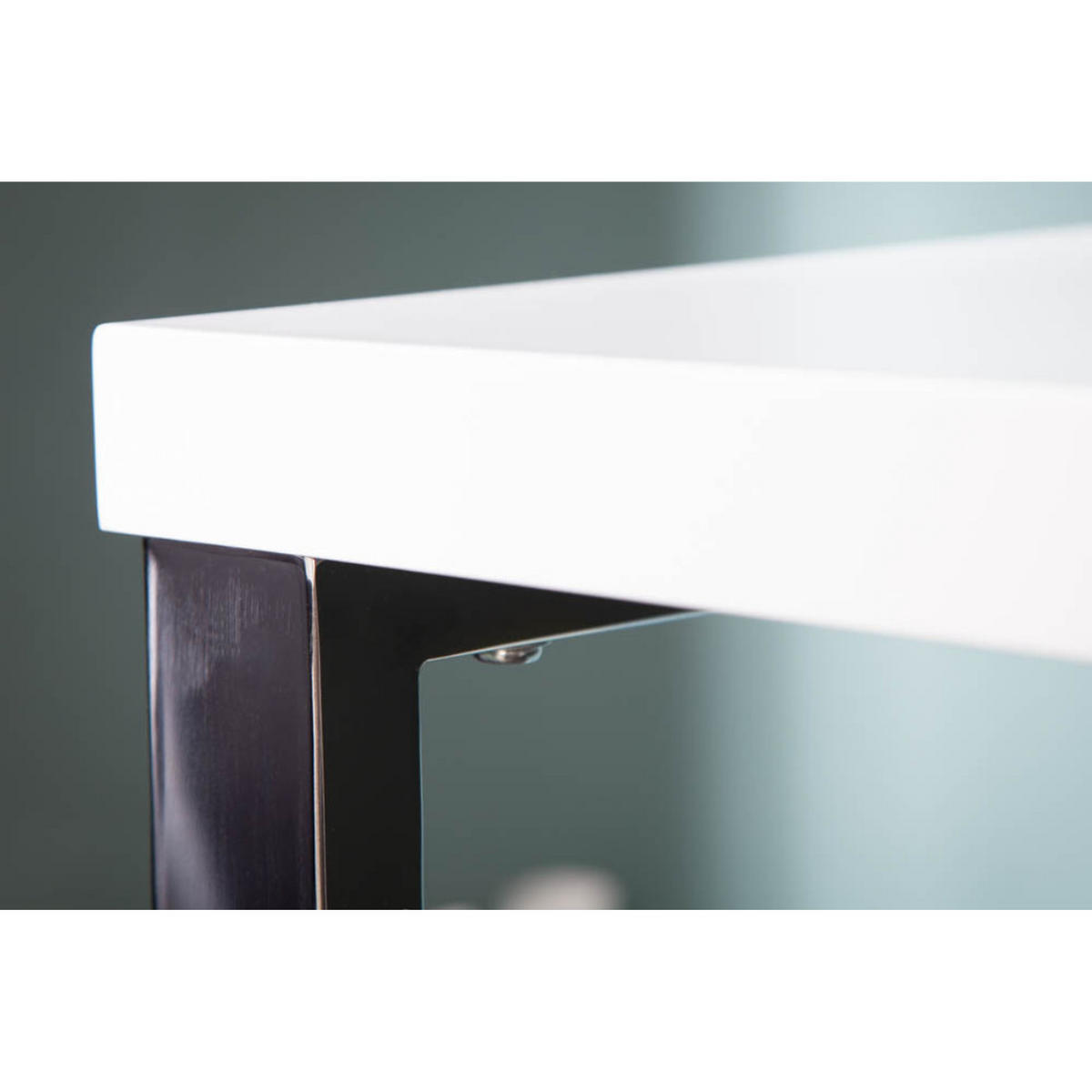 SCHREIBTISCH WHITE DESK Weiß 120 cm - Weiß, Holz (60/120/75cm) - riess-ambiente