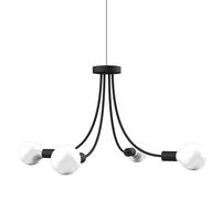 HÄNGELEUCHTE - Schwarz, Metall (60/60/40cm) - Lumicom