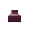 BOXBETT ZILANO 1 mit Matratze H3 und Topper 90x200 Cosmic 110 rechts - Violett, Holz/Textil (90/200cm) - Bedante