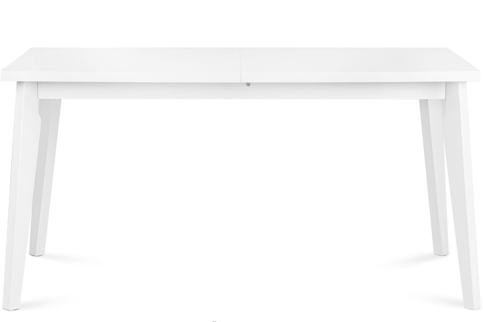ESSTISCH RHENA ausziehbar bis 190cm, Weiß - Weiß, Holz (150/77/80cm) - KONSIMO®