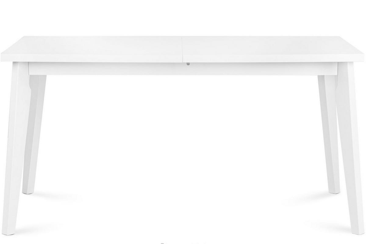ESSTISCH RHENA ausziehbar bis 190cm, Weiß - Weiß, Holz (150/77/80cm) - KONSIMO®
