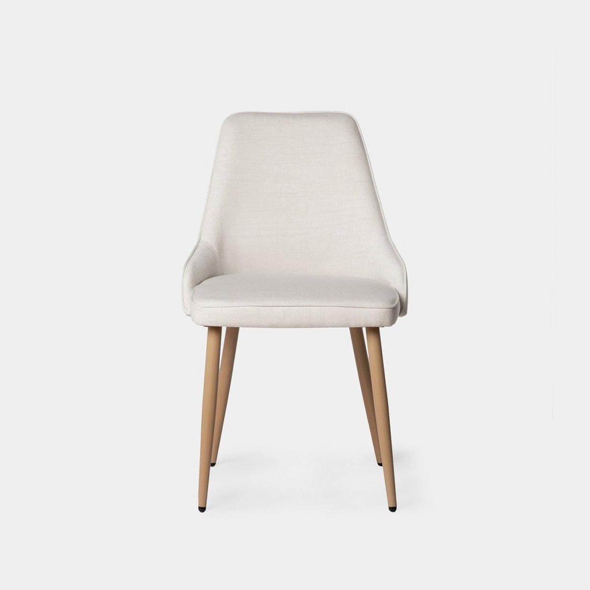 ESSZIMMERSTUHL Nika Beige 52 cm x 87 cm 2er-Set - Beige, Textil (52/87/58cm) - Klast Home