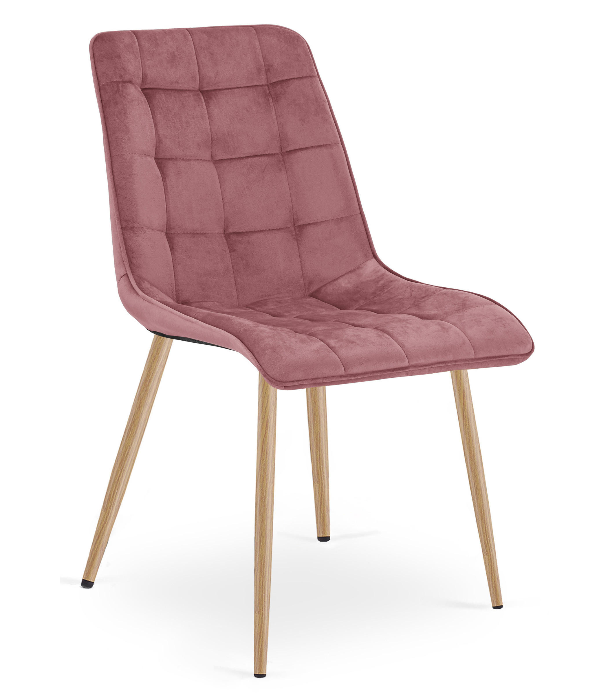 XXXLutz Stuhl Dunkelrosa 49x56x60 cm