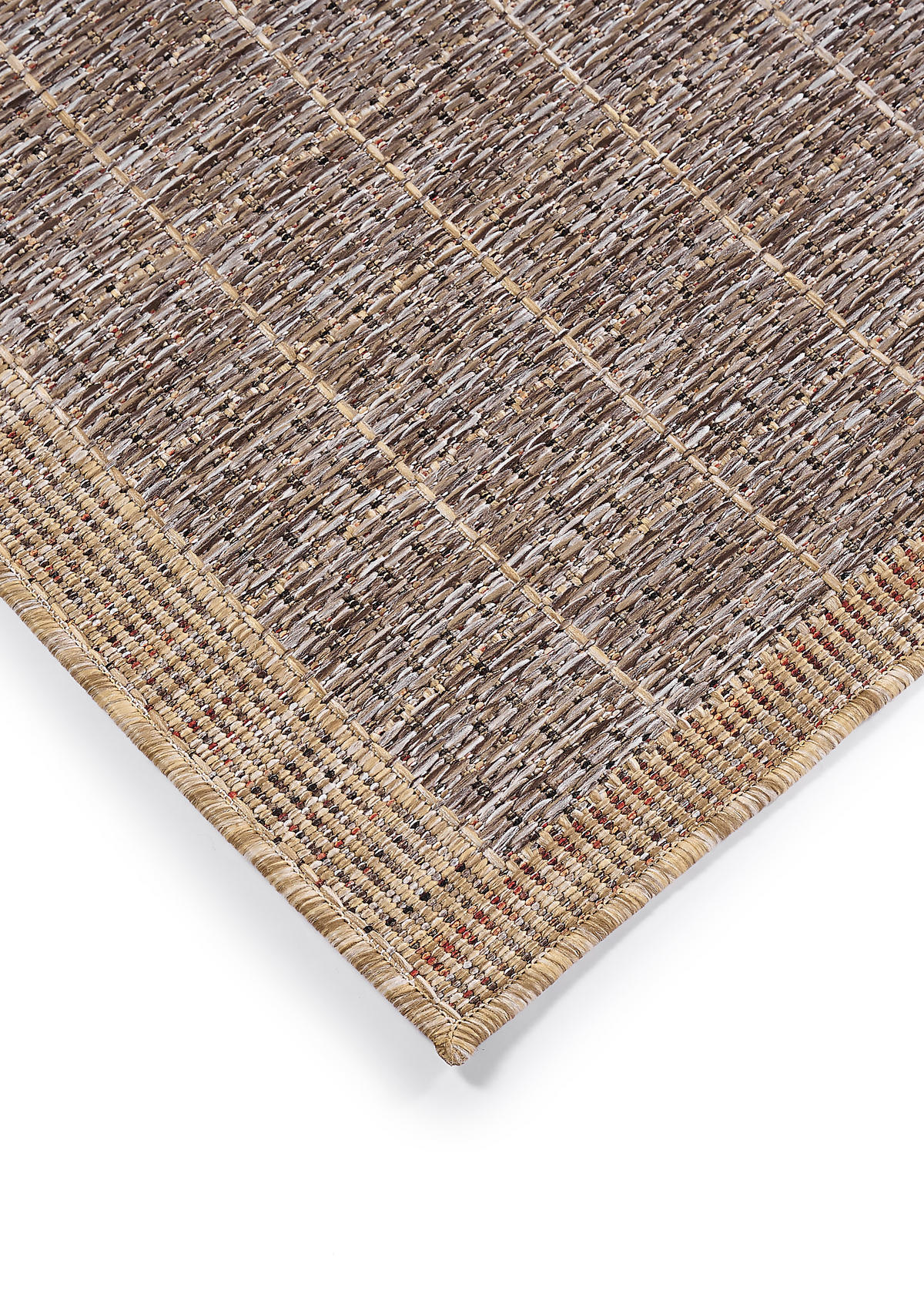 TEPPICH YUCANA Beige Outdoor Flachgewebe 200/300 cm - Beige, Textil (200/300cm) - Tapiso