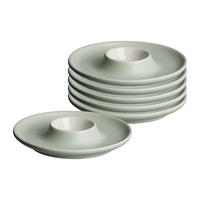 EIERTELLER Jasper mint ø 12 cm 6er Set - Mintgrün, Keramik (12/2.5/12cm) - Ritzenhoff Breker