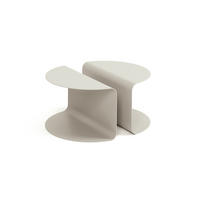 COUCHTISCH PACO - Kaschmir, Metall (75/60/41cm) - Meblini