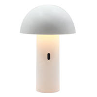 LED-TISCHLAMPE TOD weiß - Weiß, Metall (18/18/28cm) - Lumisky