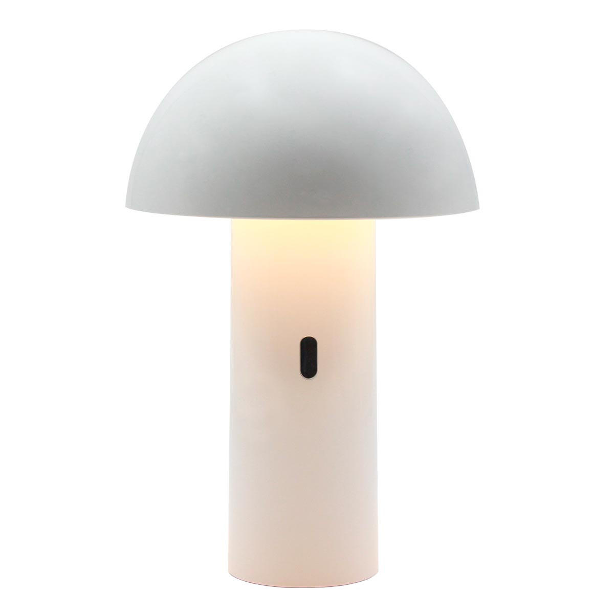 LED-TISCHLAMPE TOD weiß - Weiß, Metall (18/18/28cm) - Lumisky