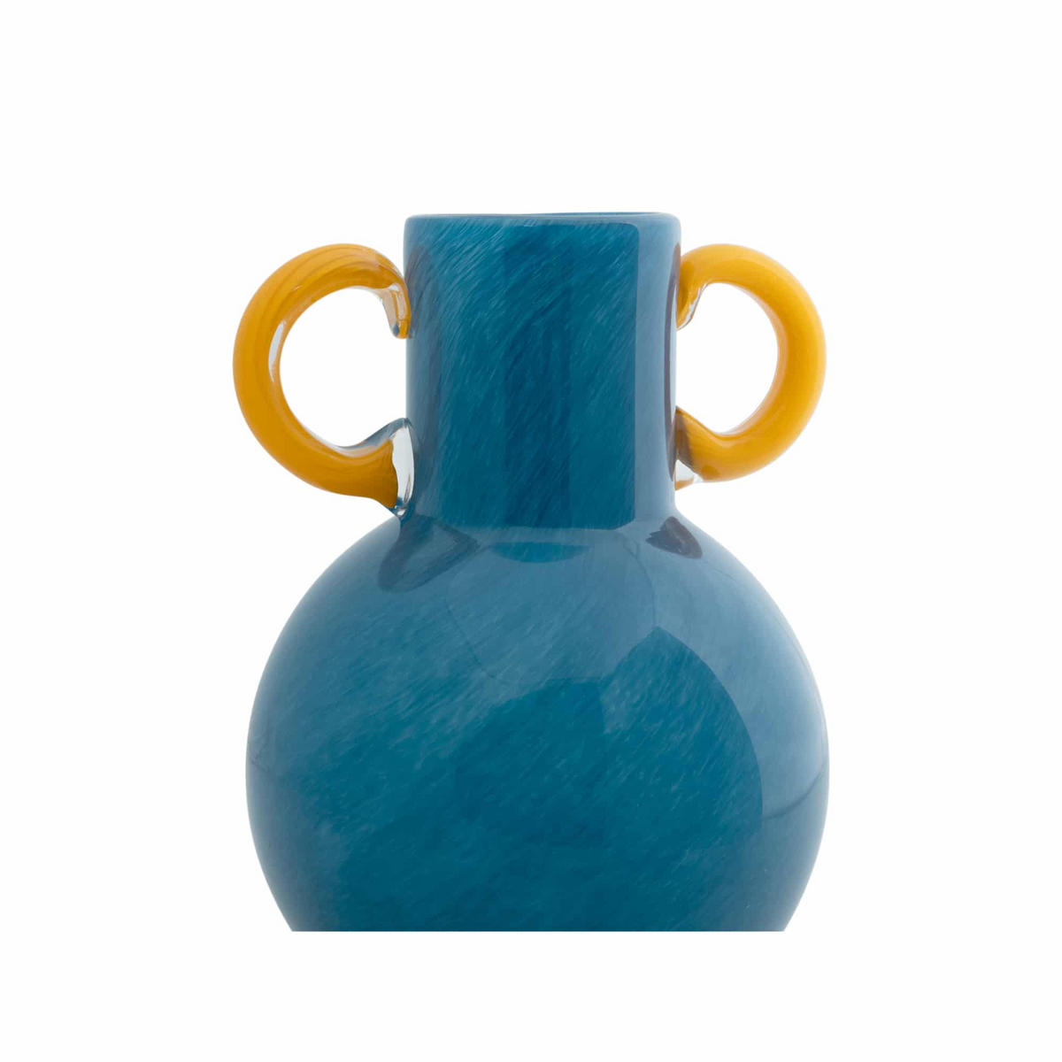 VASE Fiesta Blau 15/15/23.5 cm - Blau, Glas (15/23.5cm) - Present Time