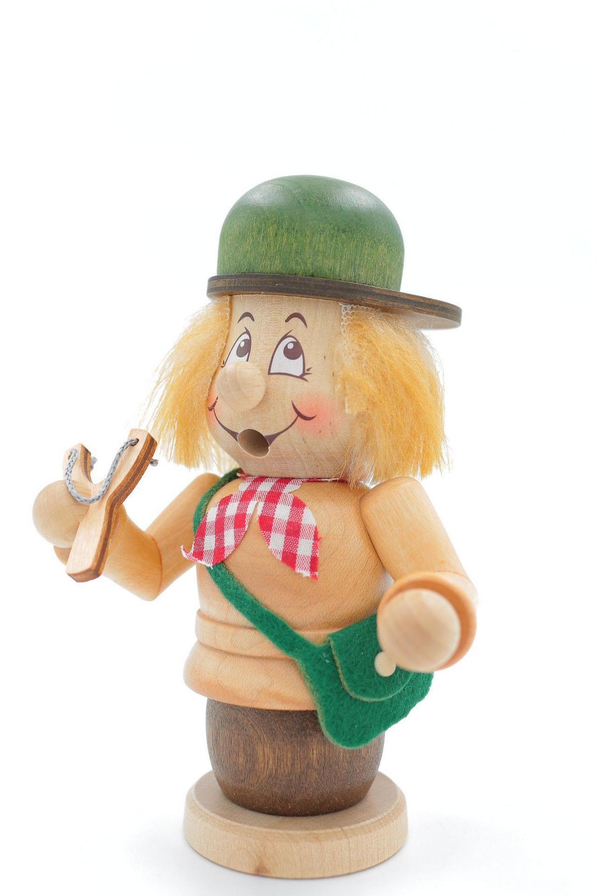 RAUCHFIGUR Wichtel Lausbub 15cm - Multicolor, Holz (9/15/0.1cm)