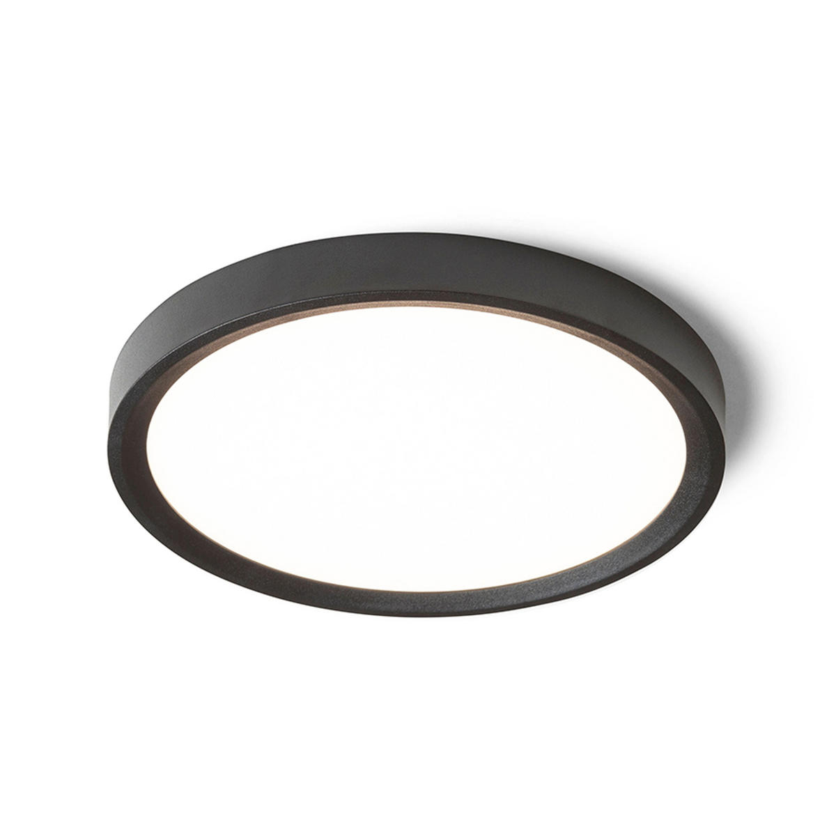 AUFBAULEUCHTE LANA 23 Dekor Buche/Kunststoff 18 W - Buchefarben, Holz (23/23/2.5cm)