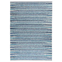 FLACHGEWEBETEPPICH 170/230 cm Schwansee - Blau, Naturmaterialien (170/230cm)