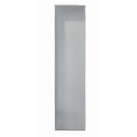 FLÄCHENVORHANG Mikrofaser 245x60 cm Grau - Grau, Textil (60/245cm)
