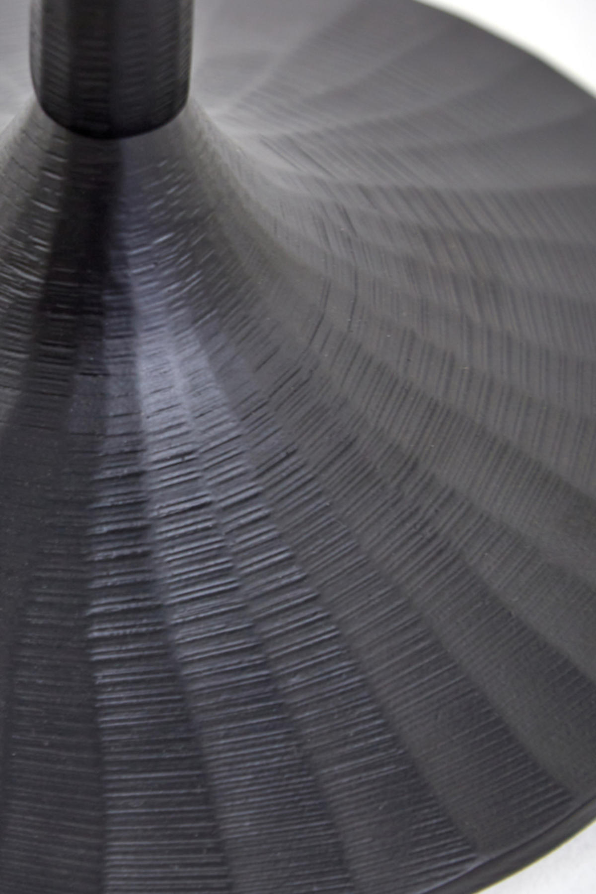 BEISTELLTISCH Janna Schwarz Ø50/60 cm - Schwarz, Metall (50/50/60cm) - Light & Living