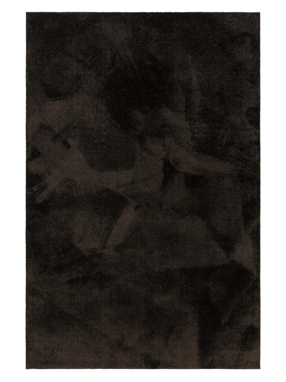 TEPPICH Nina waschbar 80/150 cm - Anthrazit, Kunststoff (80/150cm) - benuta Nest