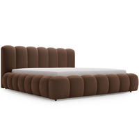 POLSTERBETT Averia 160x200 Braun - Braun, Textil (160/200cm) - Graingold